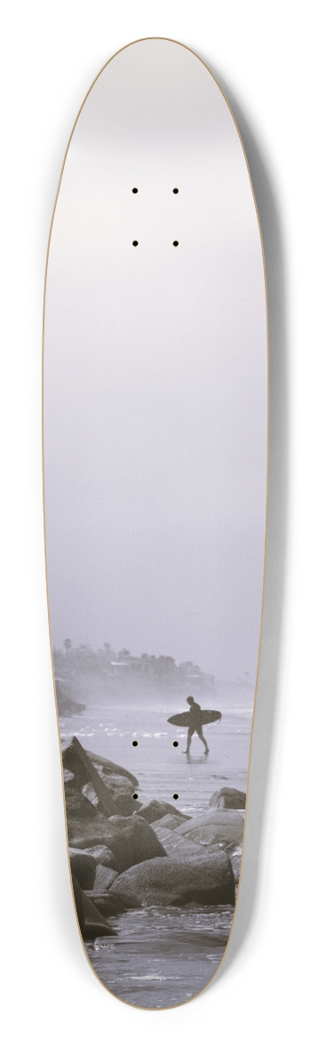 Gray Day Longboard Shape
