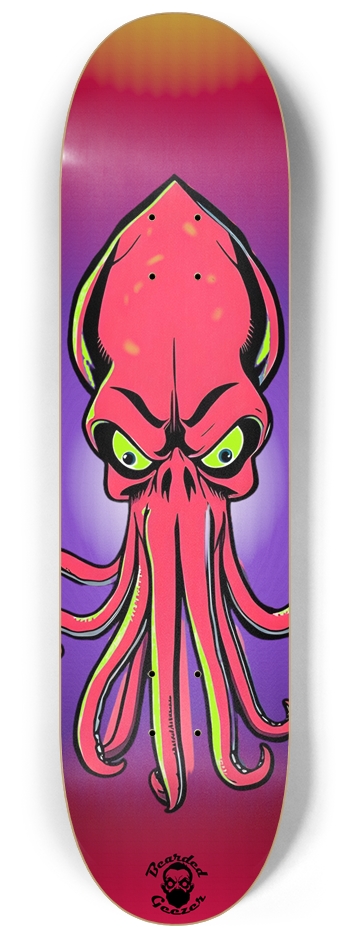 Squid - Skateboard Deck 8-1/4 Skateboard Deck