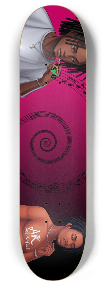 Spiral of Life 8 Inch Skateboard Deck