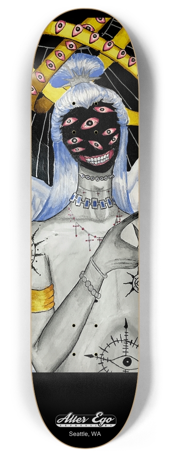 Angel Popsicle Skateboard 8 Inch Skateboard Deck