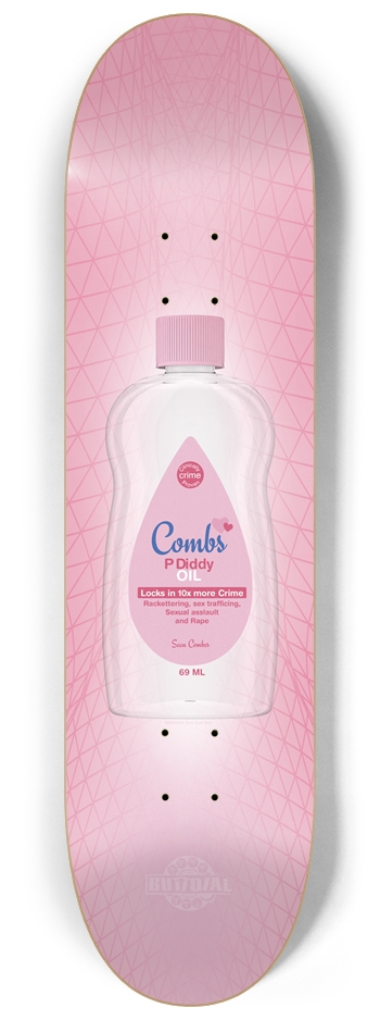 P Diddy Pil by Combs 8-1/4 Skateboard Deck