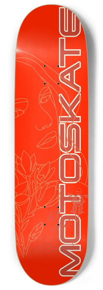 Red Gold 9 Inch Skateboard