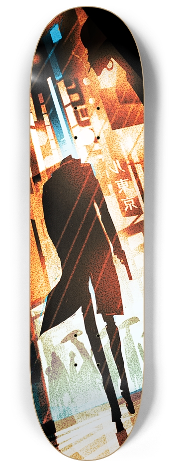 "SHINJUKU 02" 8-1/4 Skateboard Deck