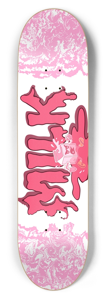 Milk (Strawberries) Concept 3 8-1/2 Skateboard Deck