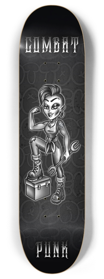 Chrome Heart (Lozano Collection) 8 Inch Skateboard Deck