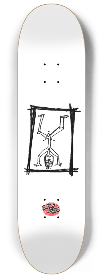 Zemora Skateboard Series #3 8-1/4 Skateboard Deck