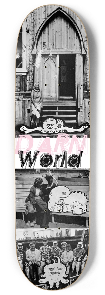 OLD MONSTERS 9” 9 Inch Skateboard