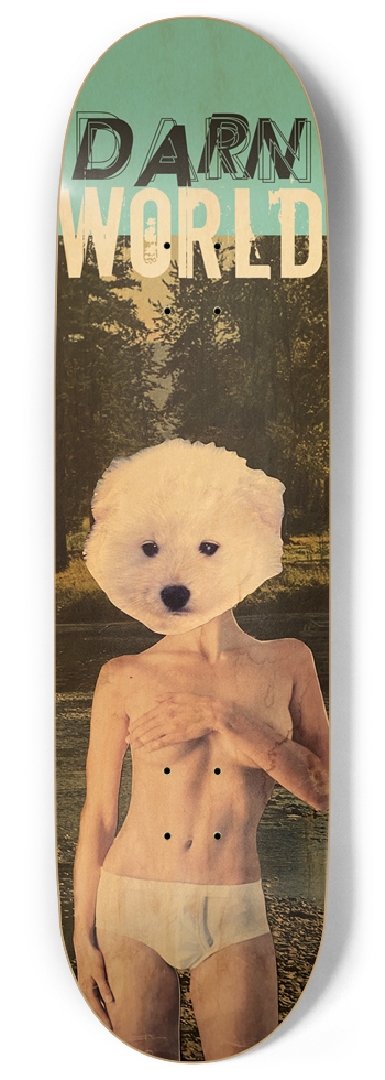 WE WERE ALWAYS SSF 9” 9 Inch Skateboard