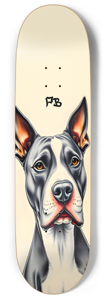 WOW Pitbull Street Deck 9 Inch Skateboard