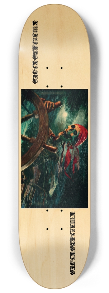 PRO PIRATE SKULL 8-1/4 Skateboard Deck