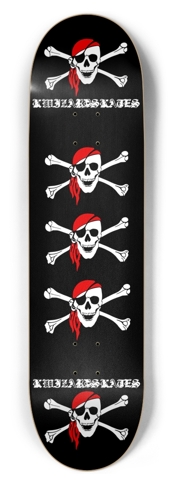 PRO PIRATE FLAG 8-1/2 Skateboard Deck