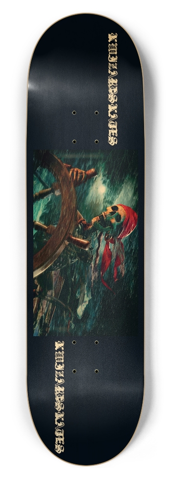 NEW SCHOOL CAPTAIN SKULL 8-3/4 Inch Skateboard