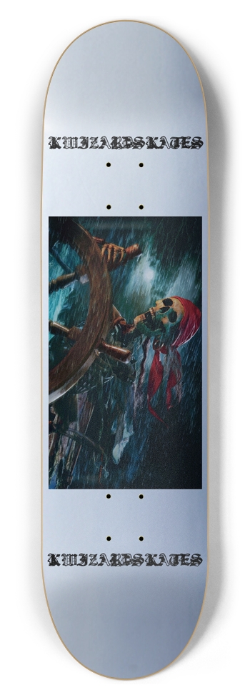PRO PIRATE SKULL 8-1/2 Skateboard Deck
