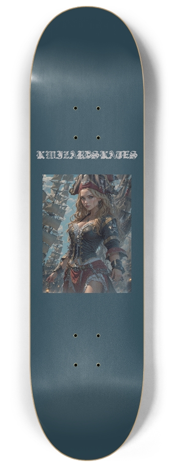 PRO PIRATE WOMAN 8-1/4 Skateboard Deck