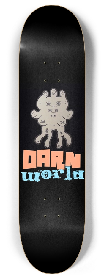 MOTN#10 Dawn Werld - 8” 8 Inch Skateboard Deck