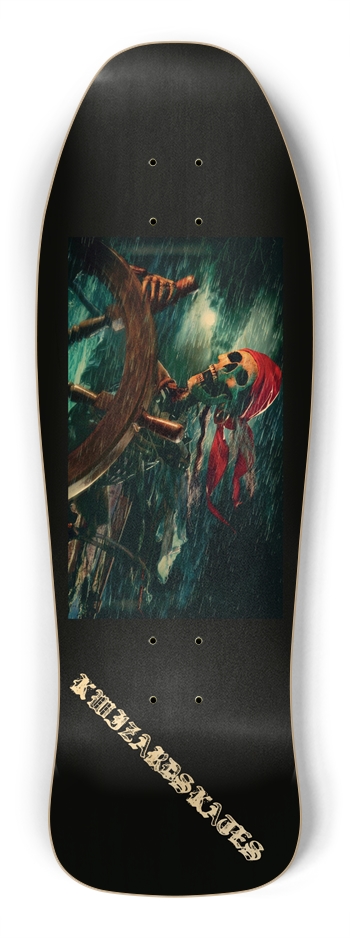 OLD SCHOOL PIRATE SKULL Shredder Shape