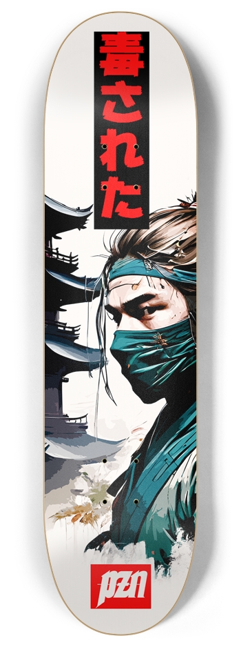 Poizoned Warrior 8 Inch Skateboard Deck