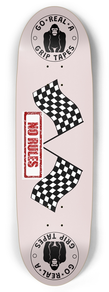 No Rules GO REAL A Football Shape