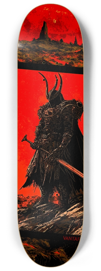 "Sovereign of the Scorched Realm" – VANTÁFLUX Triptych Deck Set #3