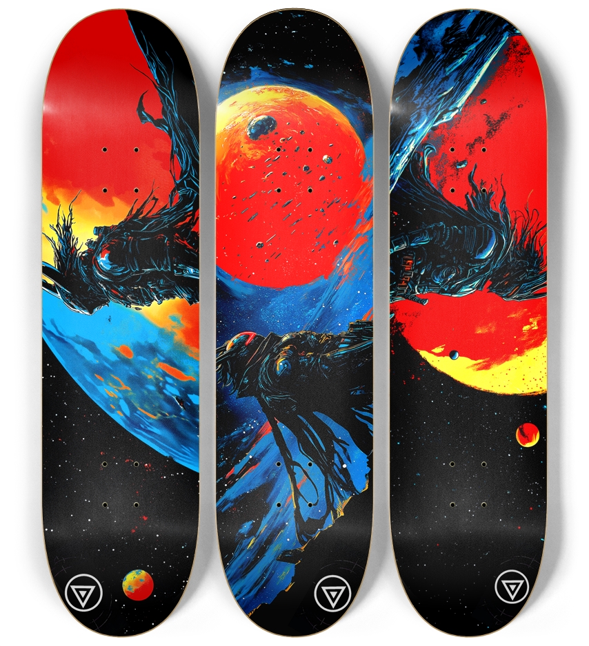 "Voidborne Ascension" – VANTÁF Triptych Series