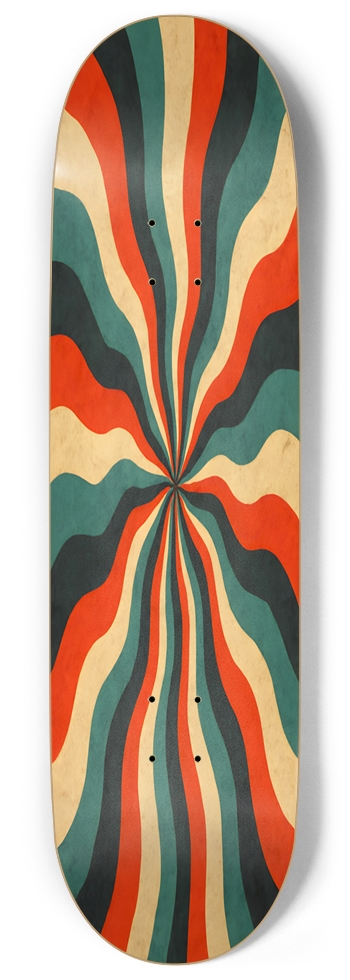 WOW Groovy 70s Retro 02 9 Inch Skateboard