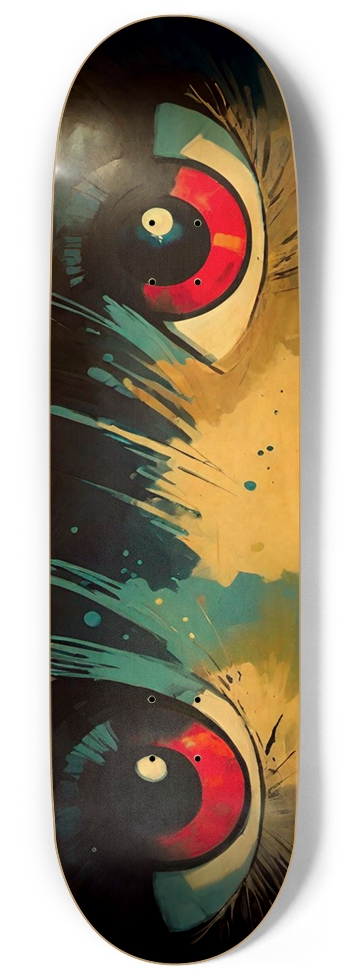 Peepers Deluxe Brand Edition 05 9 Inch Skateboard