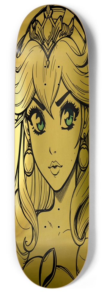 WOW Anime Manga Peach Girl 01 Gold Foil 9 Inch Skateboard