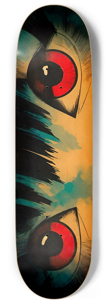 WOW Peepers Deluxe Brand Edition 06 9 Inch Skateboard