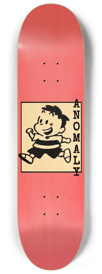 ANOMALY CARTOON KID DECK PINK STAIN 