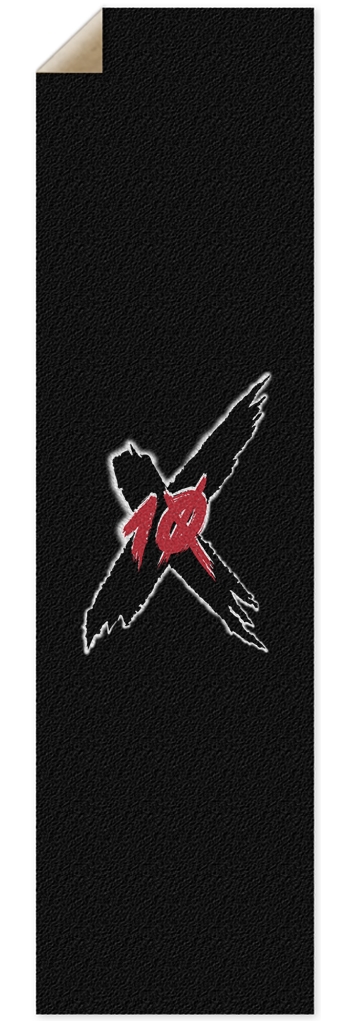 Ten X Company logo 10 x 36 Inch Griptape