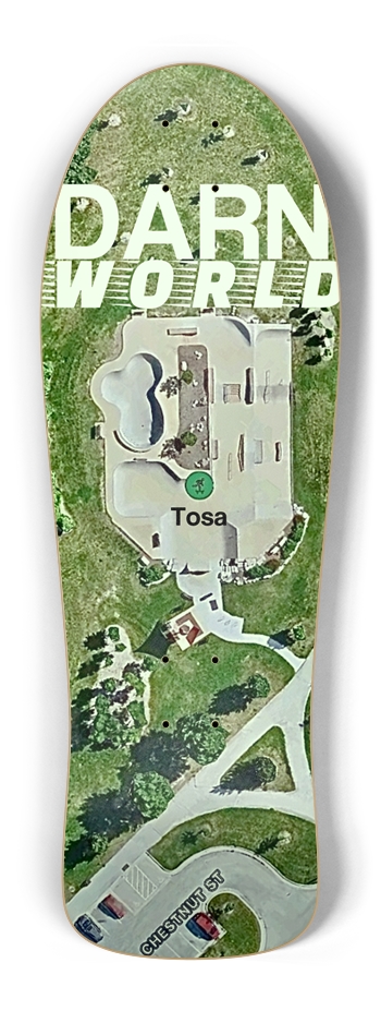 Tosa Skateboard Park Old School Shape