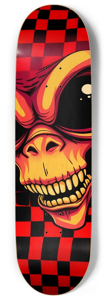 WOW X ALIEN YO HYBRID DECK 02 9 Inch Skateboard