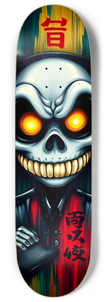WOW SKULLY DECK 01 9 Inch Skateboard