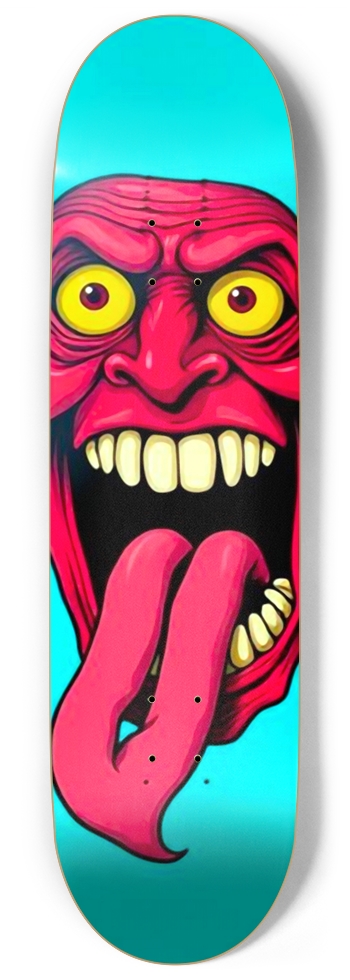 WOW Devil Licker Deck 01 9 Inch Skateboard