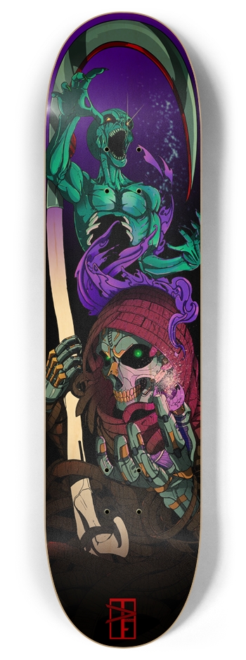 Death of a New Era 8 Inch Skateboard Deck