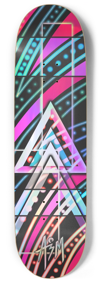 Triangle Pinball 9 Inch Skateboard