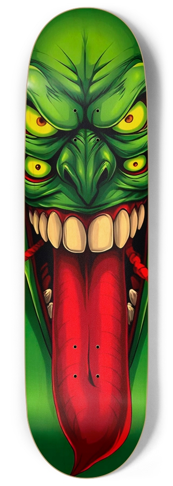 WOW Green Devil Licker Deck 01 9 Inch Skateboard