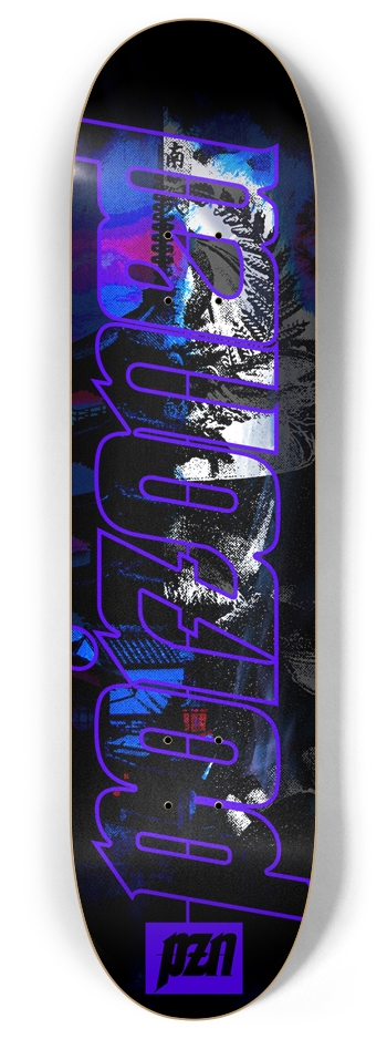 Poizoned Samurai 8 Inch Skateboard Deck