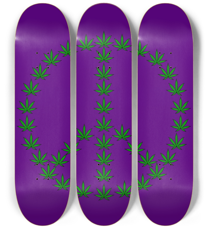 Green Peace 3 Deck Wall Series