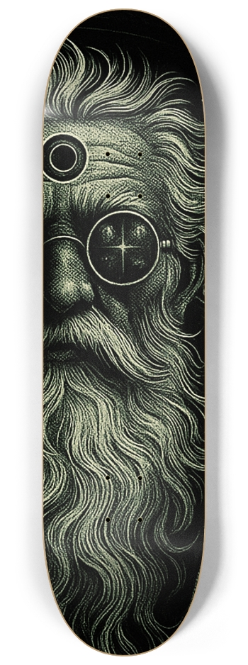 ''Third Veil Unbound'' #2 8-1/4 Skateboard Deck
