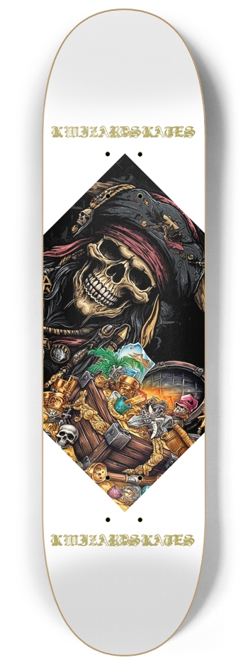 PRO PIRATES TREASURE 8-1/4 Skateboard Deck