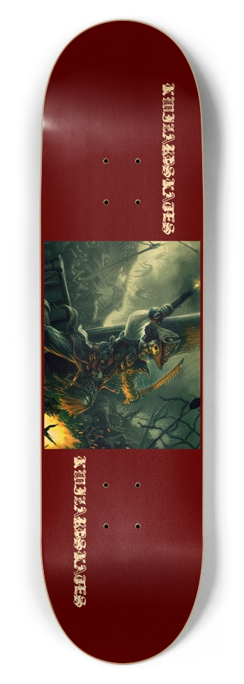 PRO FIGHTING PIRATE SKULL 8-1/2 Skateboard Deck