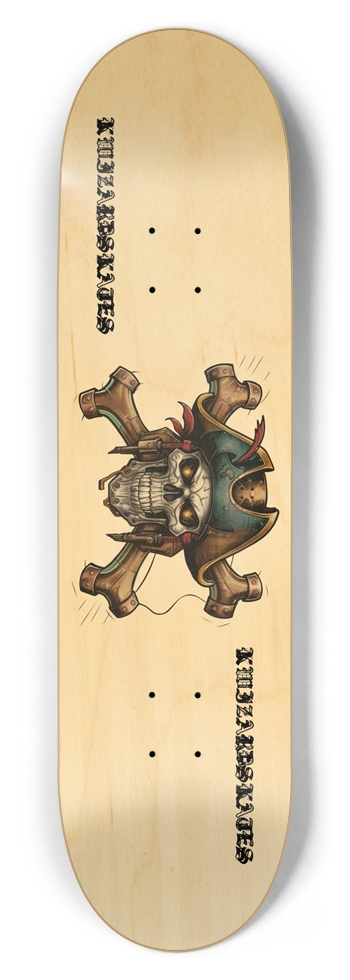 PRO STEAMPUNK SKULL 8-1/2 Skateboard Deck