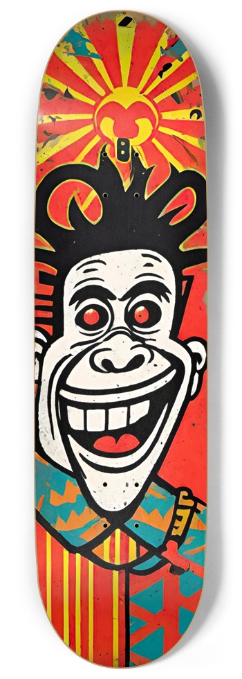ADHD BILLY BAT PUNK DECK 01 9 Inch Skateboard