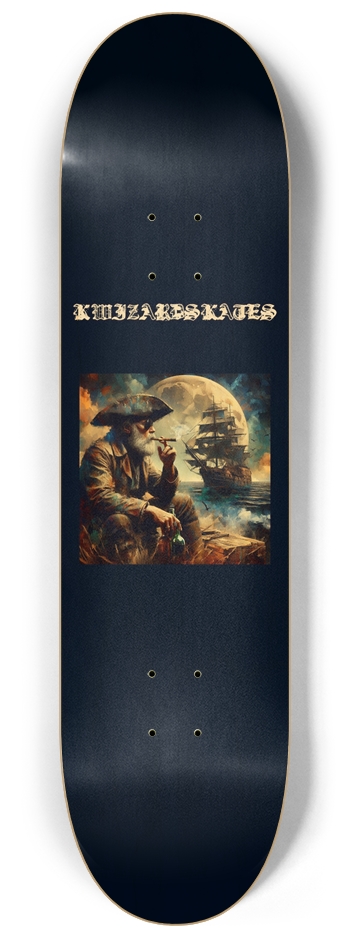 PRO PIRATE SMOKE 8-1/4 Skateboard Deck