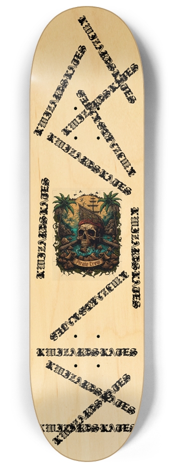 PRO PIRATE CREW TEAM 8-1/4 Skateboard Deck