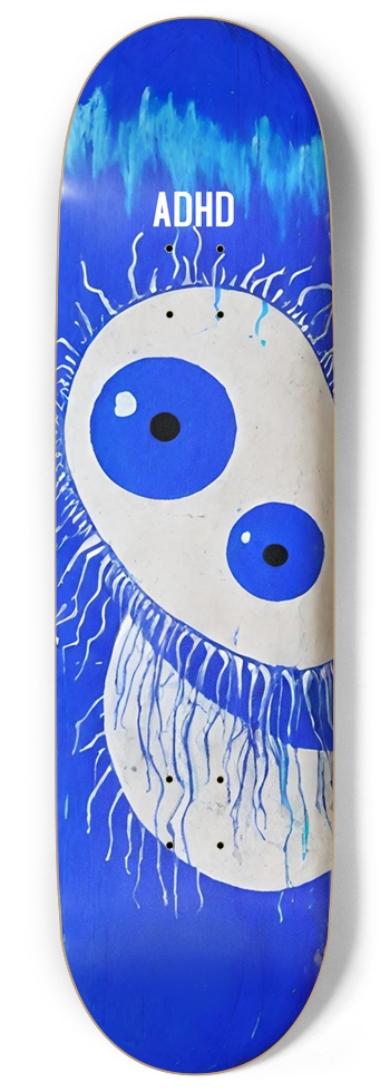 ADHD MOEBA DECK 01 9 Inch Skateboard