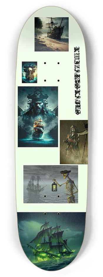 GLOW IN DARK GHOST SHIPS Football Shape