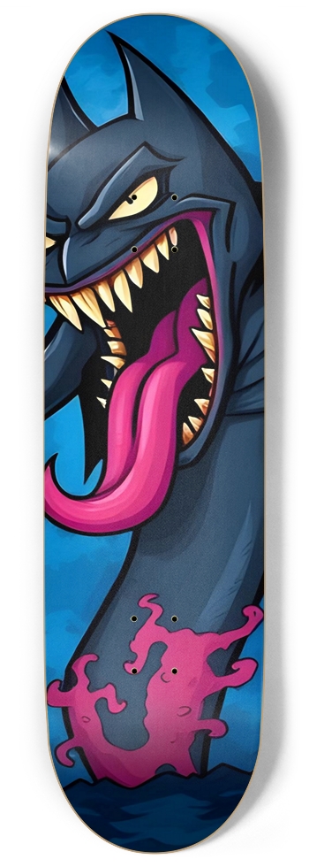 WOW X BATWISE BAMBOO BAT TRAP DECK 01 9 Inch Skateboard