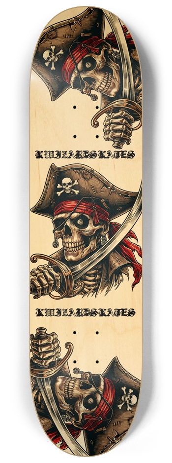 PRO PIRATE SWORD 8-1/4 Skateboard Deck